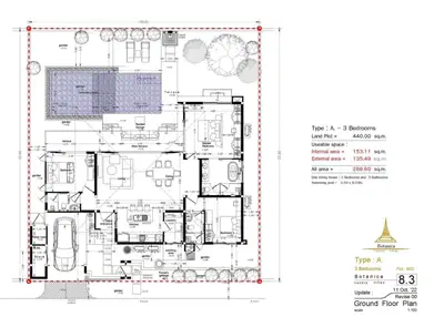 Botanica Modern loft ll - 3BR Pool Villa Type A