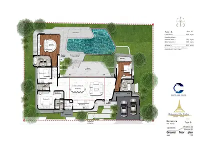 Botanica The Valley - 4BR Luxury Private Pool Villa Plot V1