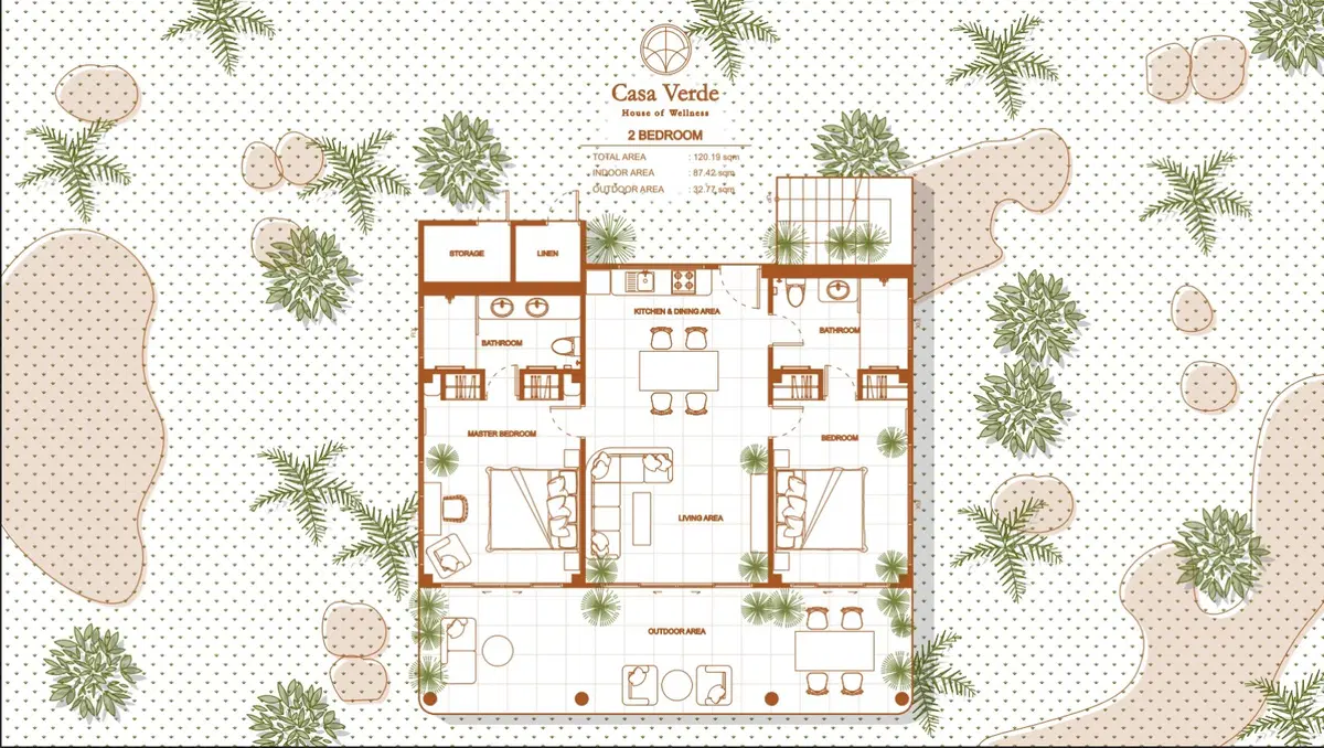 Casa Verde - 1 Bedroom Studio