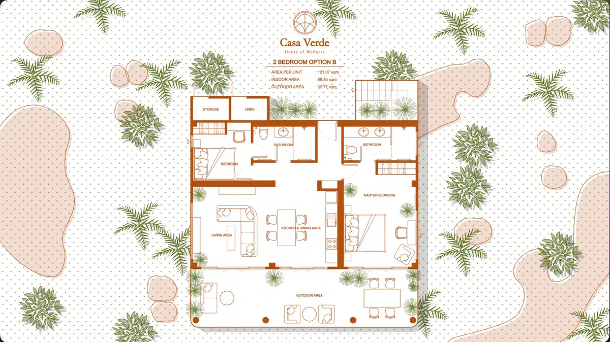 Casa Verde - 2 Bedroom Private Villa