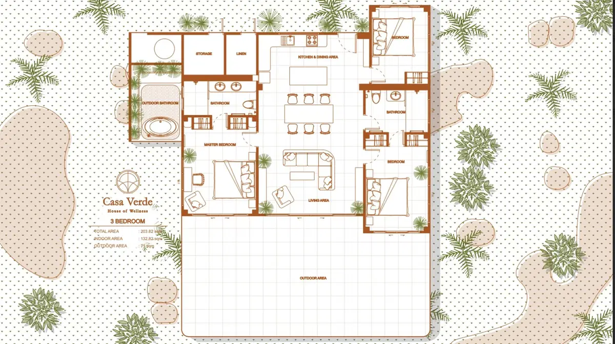 Casa Verde - 3BR Apartment