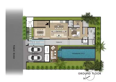 Cendana Villas Layan - 3BR Villa