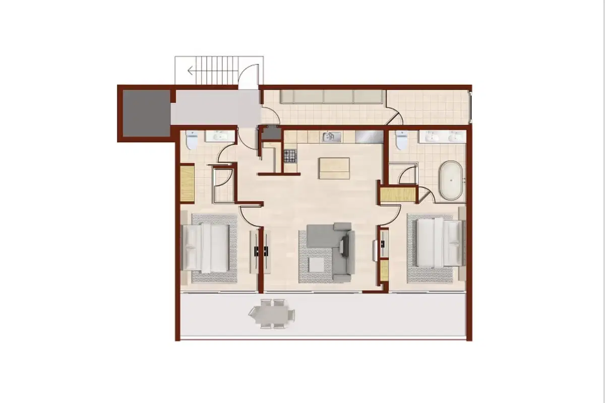 Chi-The Residence - Floor plan