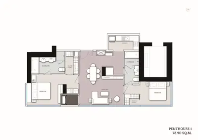 Cloud Residences Sukhumvit 23 - PH1
