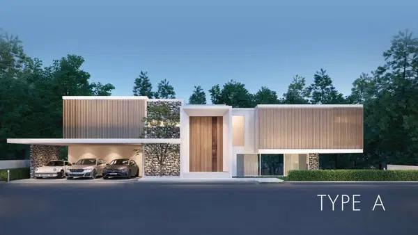 Clover Residence Phase 1 - 5BR Pool Villa Type - A
