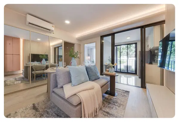 Cobe Ladprao Suttisan - 1 Bed Signature - Type B1
