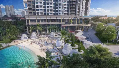 Copacabana Coral Reef - 2BR with Private Pool