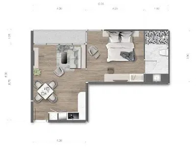 Coral Beach Oceanview Resort - 1BR Suite (Jungle View)