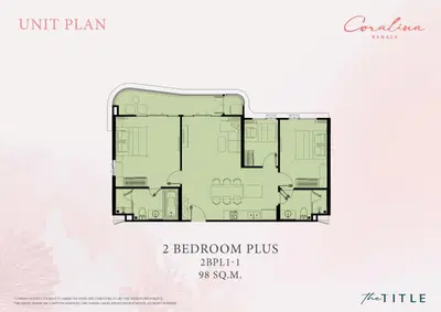 Coralina Kamala - 2BR Plus