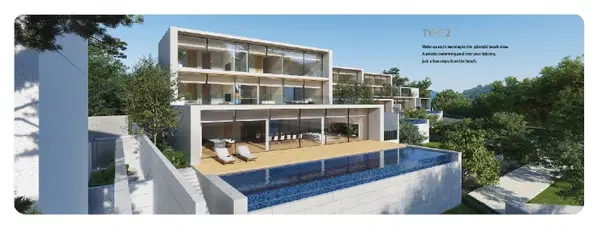 Crescent Bay Beachfront Villas - 5BR Pool Villa - Type 2