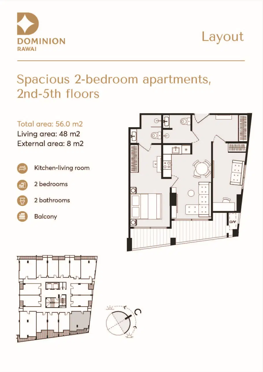 Dominion Condominium Rawai - Unit Plan - 6