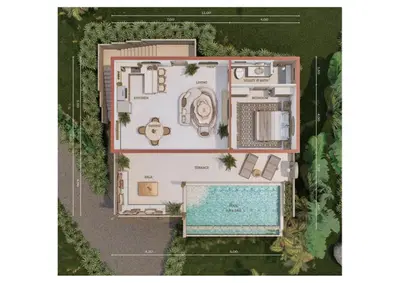 Eden Rise - 1BR Pool Villa