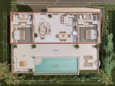 Eden Rise - 2BR Pool Villa