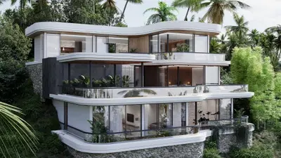 Gaia Residence - 3BR Penthouse Sea View
