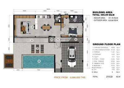Golden Pool Villas - Phase 2 - 3BR Pool Vila