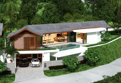 Green Hills Villas lamai - 3BR Pool Villa - Type B