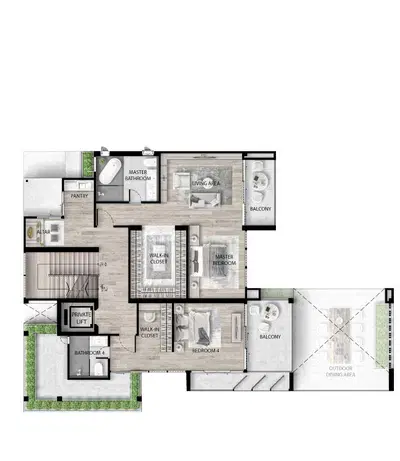 Harmony Hills Villas Pattaya - 5BR - Type A
