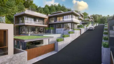 Karon Seaview Villas & Garden - 5 BR Pool Villa Types B2