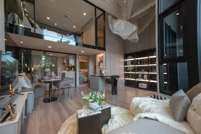 KnightsBridge Space Sukhumvit - Rama 4 - 1BR Duplex DB4-01