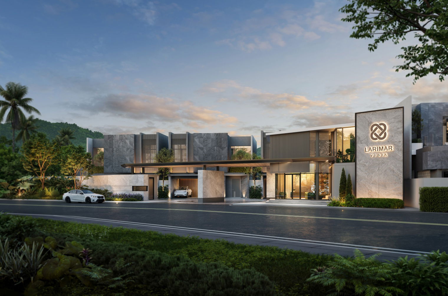 Larimar Vista - Front