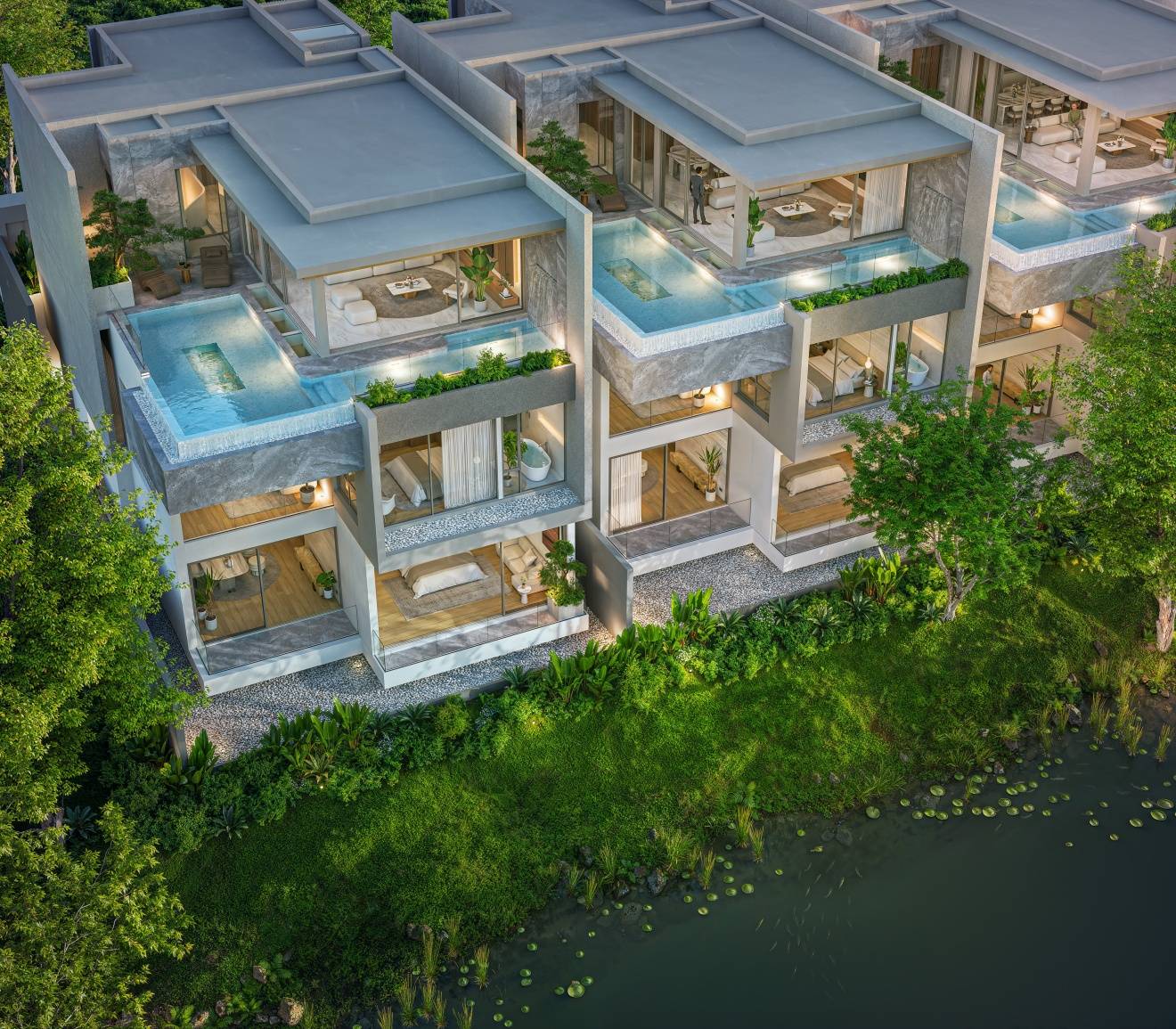Larimar Vista - Top View