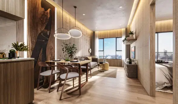 Life Rama 4-Asoke - 1BR Simplex Type D (City View)