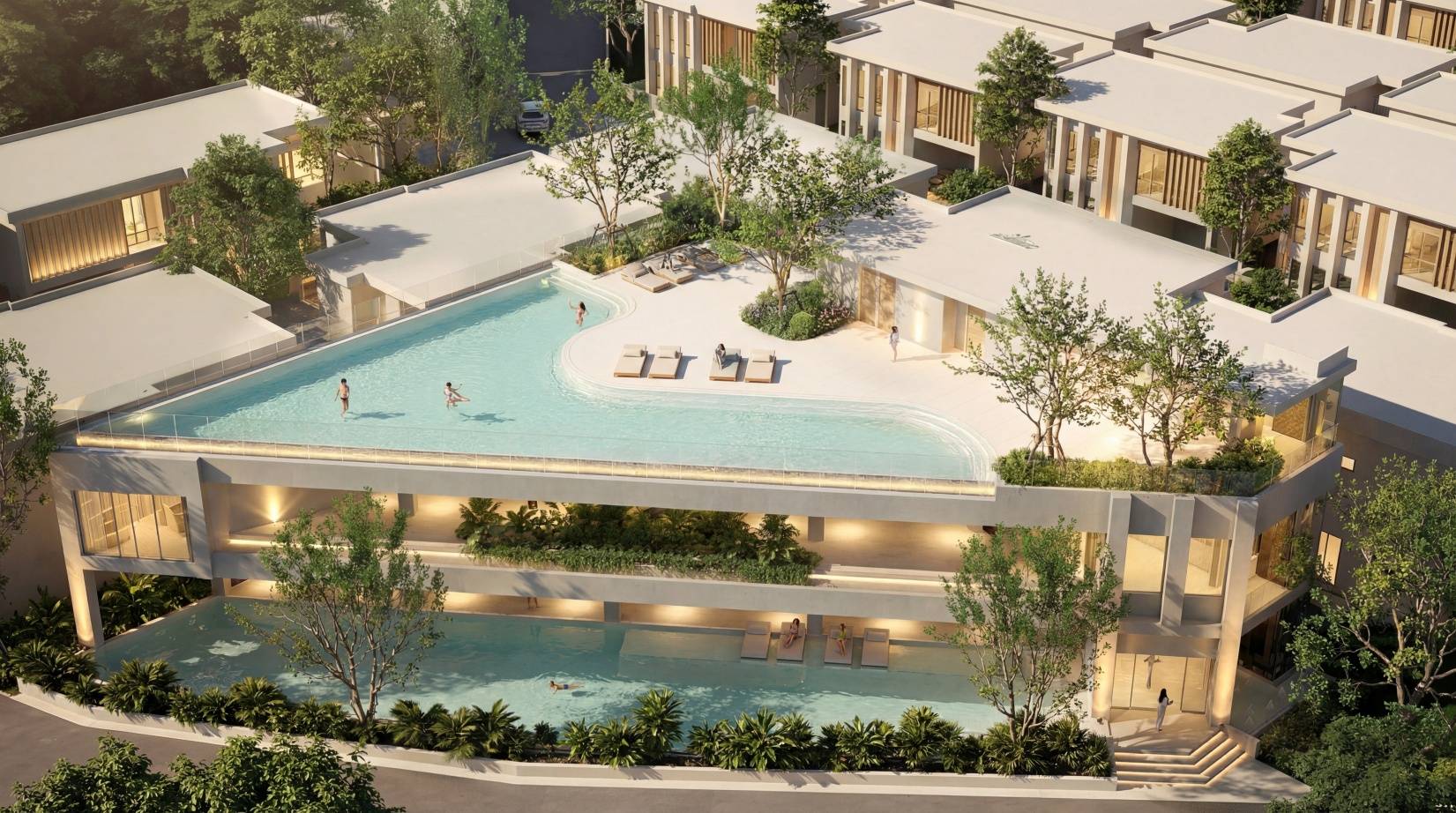 Lumina Luxury Pool Villa Pattaya - Pool