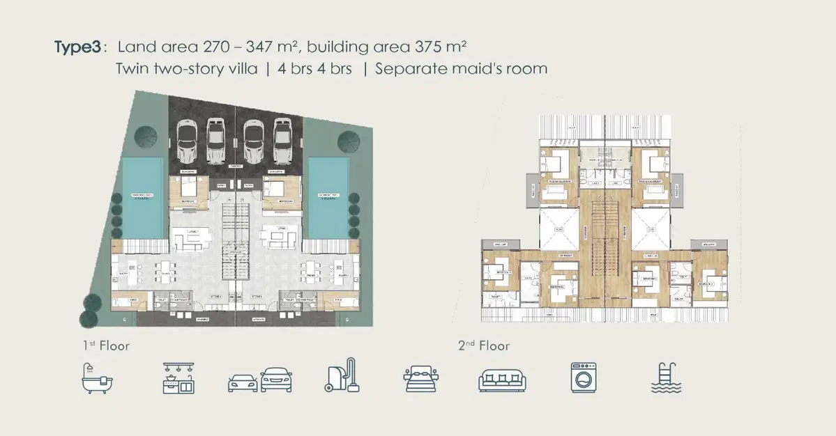 Luxury Vista Villa - Unit Plan - Type 3