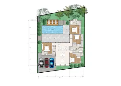 Manisa Villas - 4BR Pool Villa Type - B