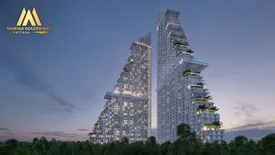Marina Golden Bay Pattaya - 1BR Corner Unit