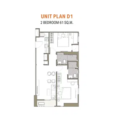 Maru Chula - 2BR - Type B