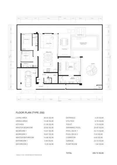 Mono Champaca - 3BR Pool Villa Type - E