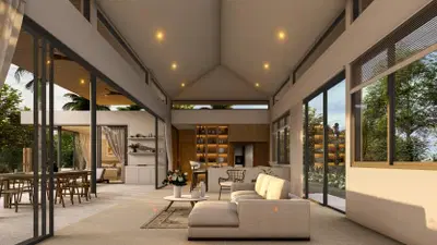 Na Raya Hills Hua Hin - living room
