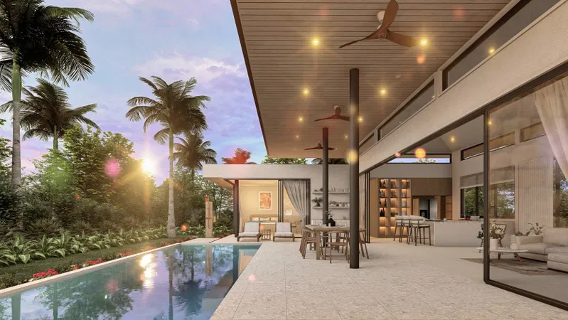 Na Raya Hills Hua Hin - pool + terrace