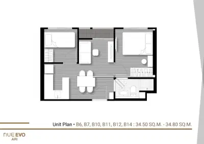 Nue Evo Ari - 1BR+ Type B6