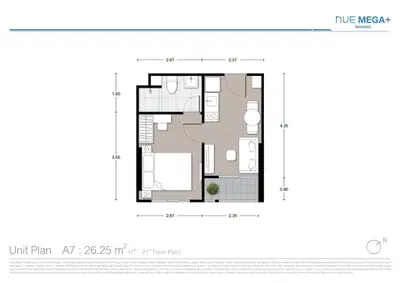 Nue Mega Plus Bangna - 1BR (1)