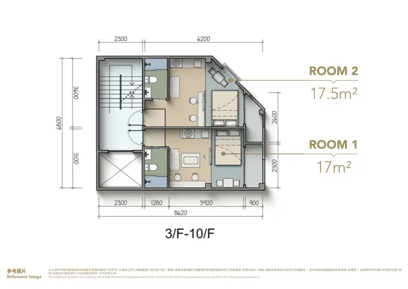 Osaka Japan Sky City – Floorplan
