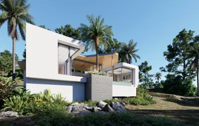 OVO Villas - ExteriorOVO Villas - 3BR Single Storey With Sea View  Pool Villa
