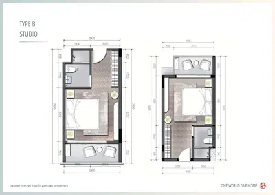 One World One Home Bangtao - Studio - Type G