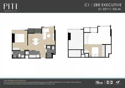 PITI Sukhumvit 101 - 2BR Loft
