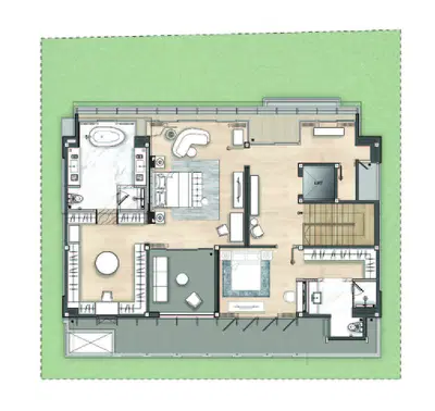 Park Heritage Pattanakarn - 4BR - Type M