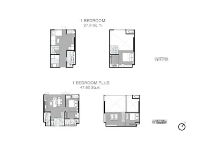 Park Origin Chula Samyan - 1BR Duo (City View)