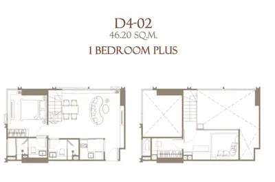 Park Origin Ratchathewi - 1BR+ (Corner unit)