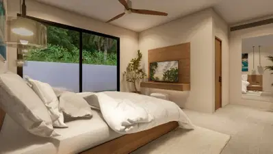 Park Lane Villas Lamai - Bedroom
