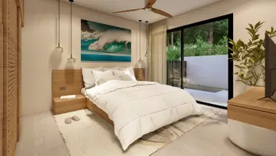 Park Lane Villas Lamai - Bedroom