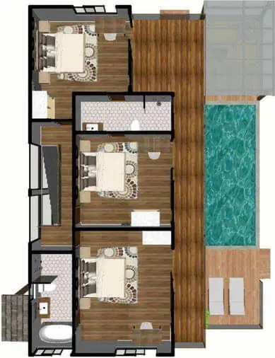 Phangan Tropical Villas - 3BR Villa
