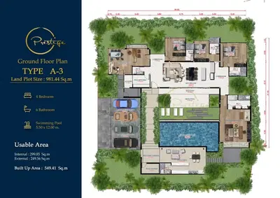 Prestige Villa Phuket - 4BR Pool Villa - Type A