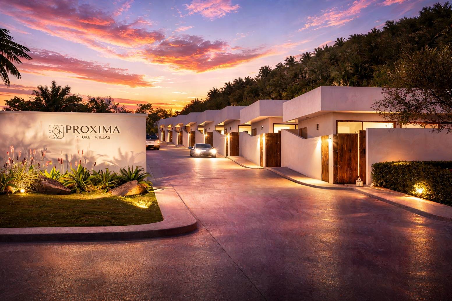 Proxima Phuket Villas – Phase 2 - Night view