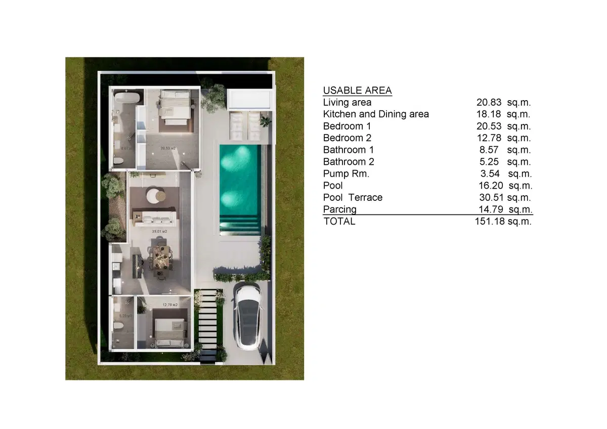 Proxima Phuket Villas - Phase 2 - unit plan