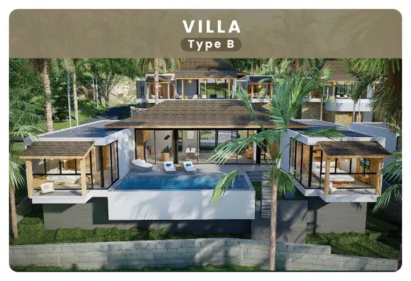Samui Grand Park Forest - 3BR Pool Villa - Type B